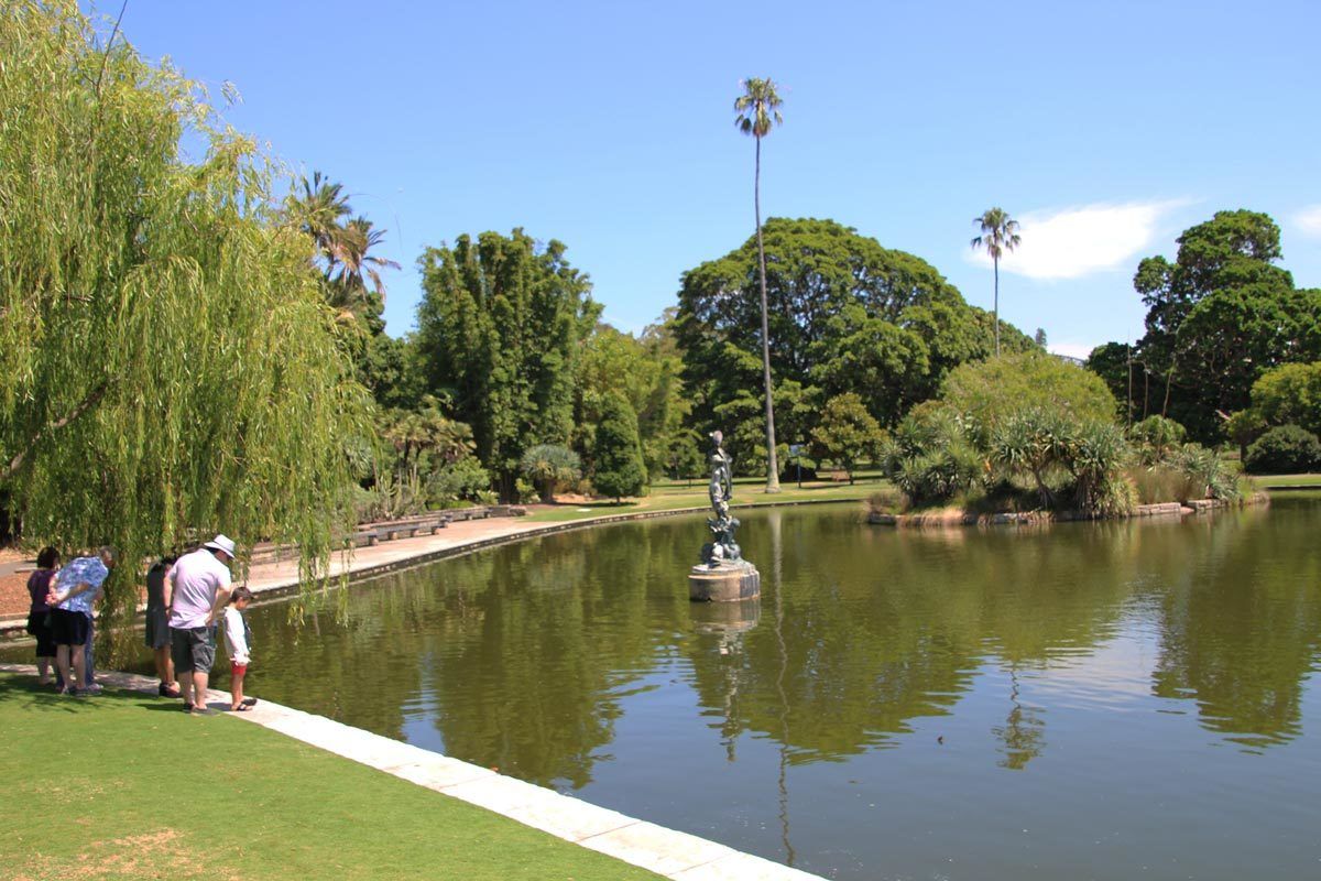 Eal Pond Royal Botanic Gardens