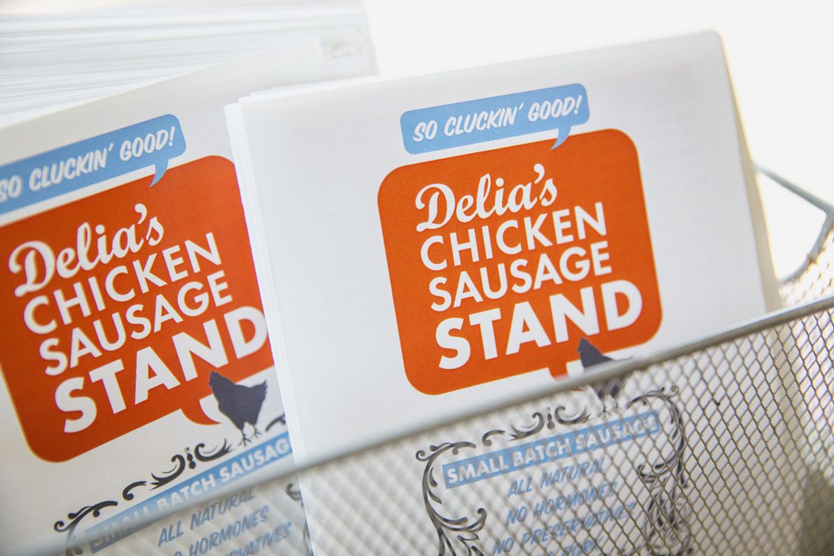 Delia's Chicken Sausage Stand