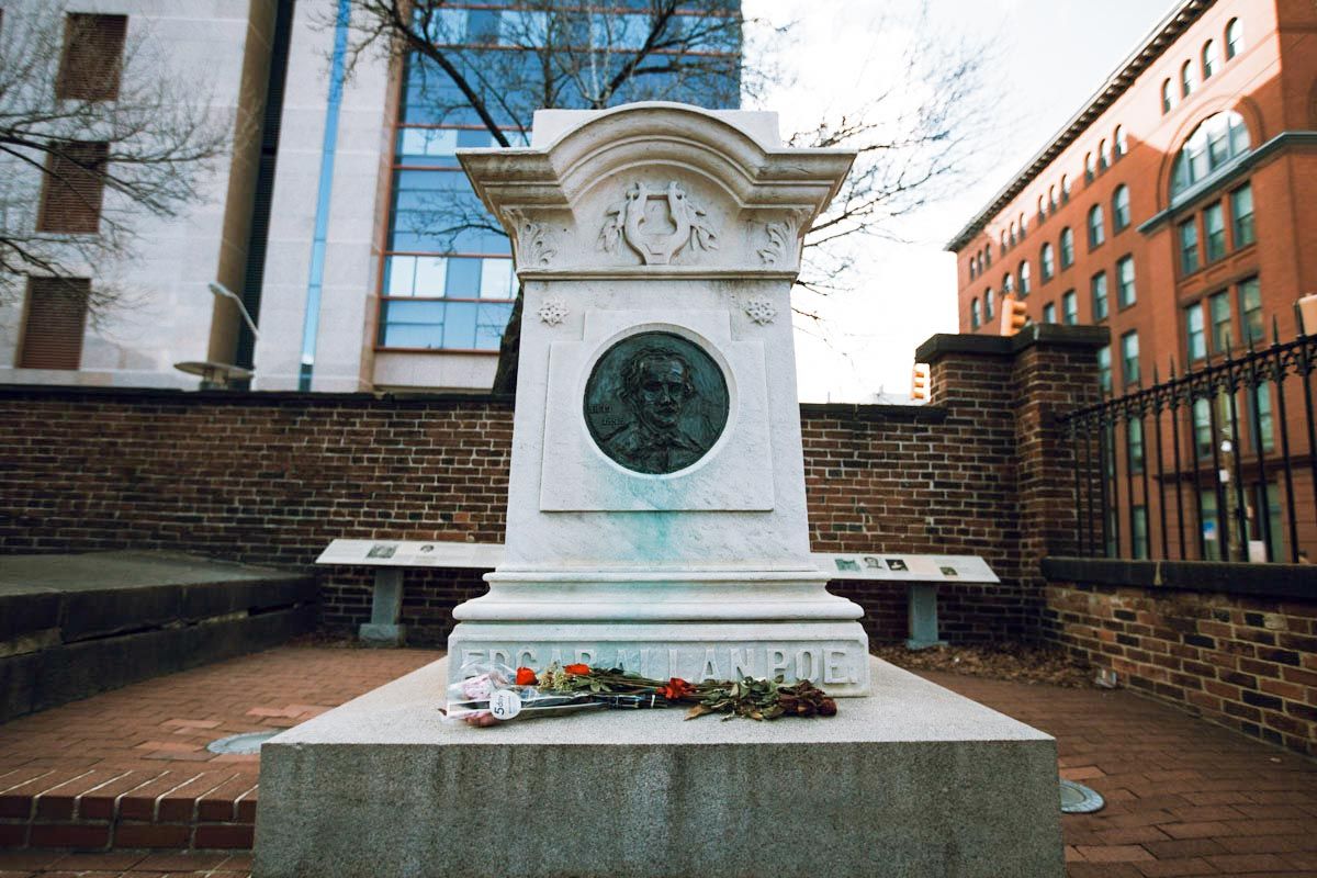 The Grave of Edgar Allan Poe