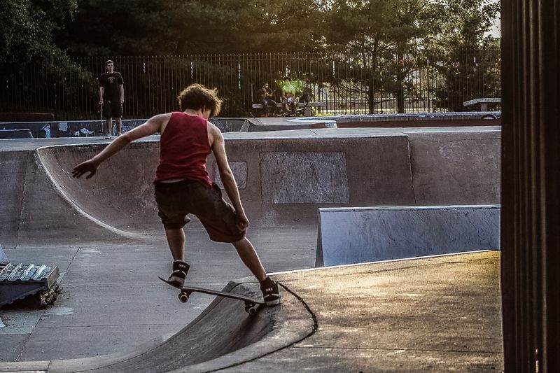 On the Grid : Millennium Skate Park