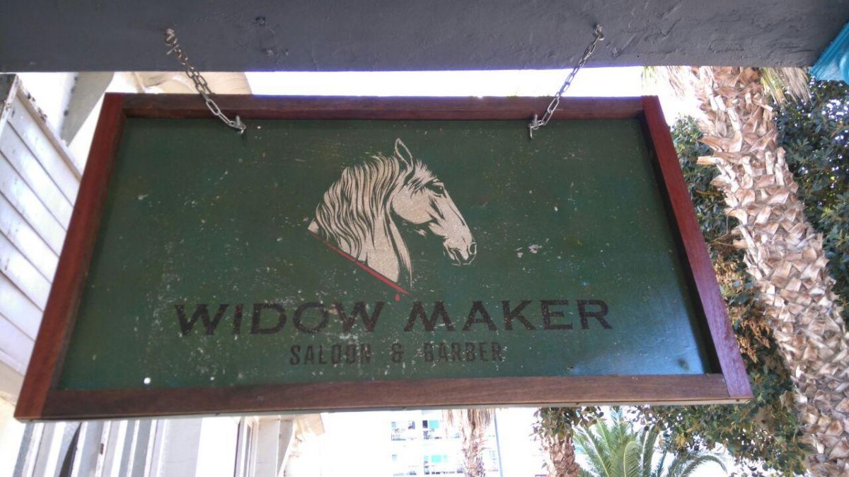 The Widow Maker Saloon and Barber