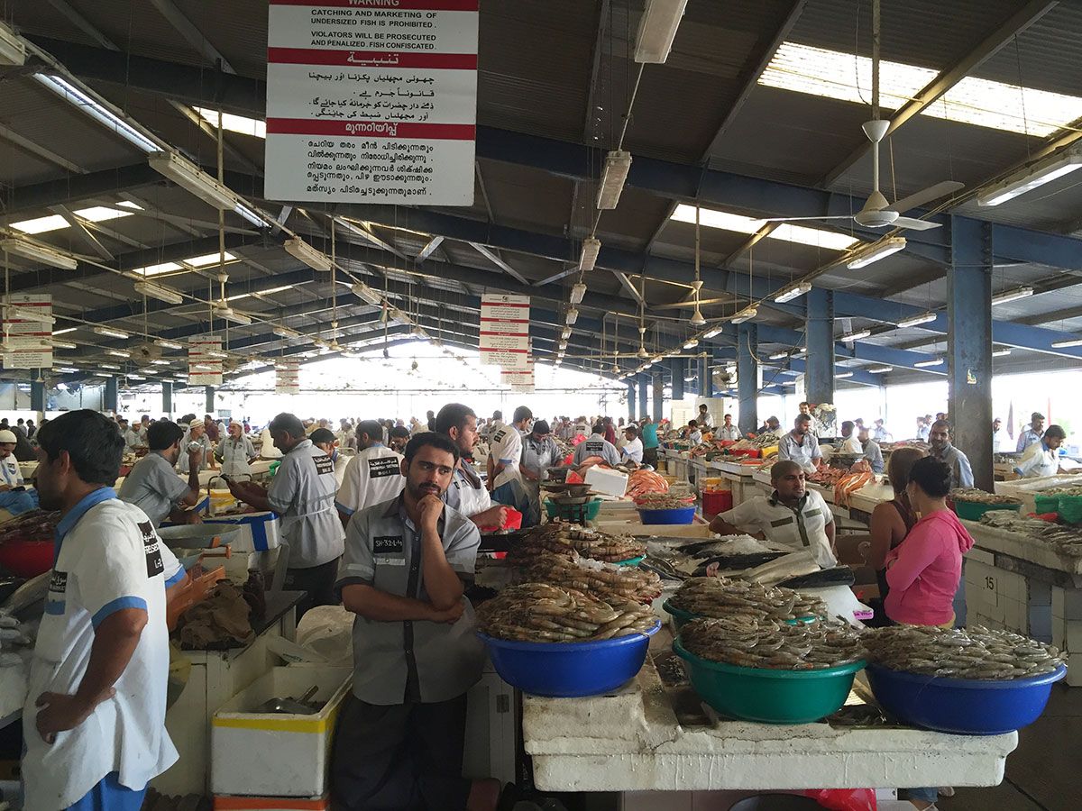 Fish and Vegetable Market