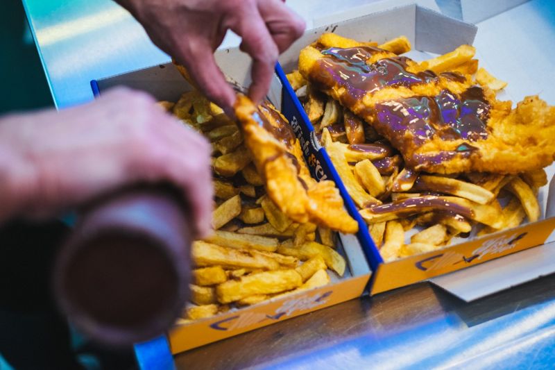 On the Grid St Andrew's Fish & Chip Shop