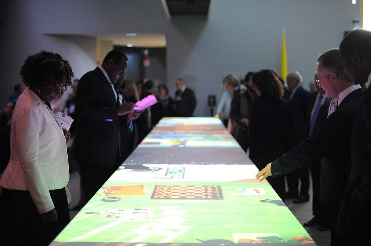 Holy See Interactive Table
