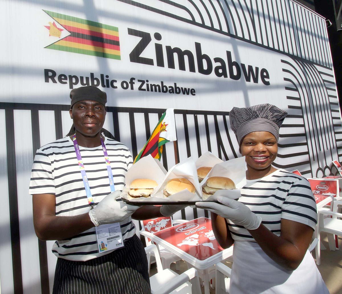 A Bread Roll, with Crocodile, Zebra or Python?
