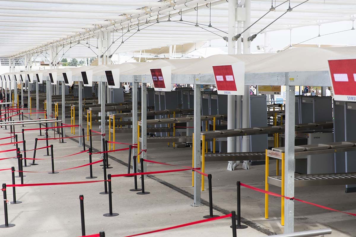 Entrance Turnstiles