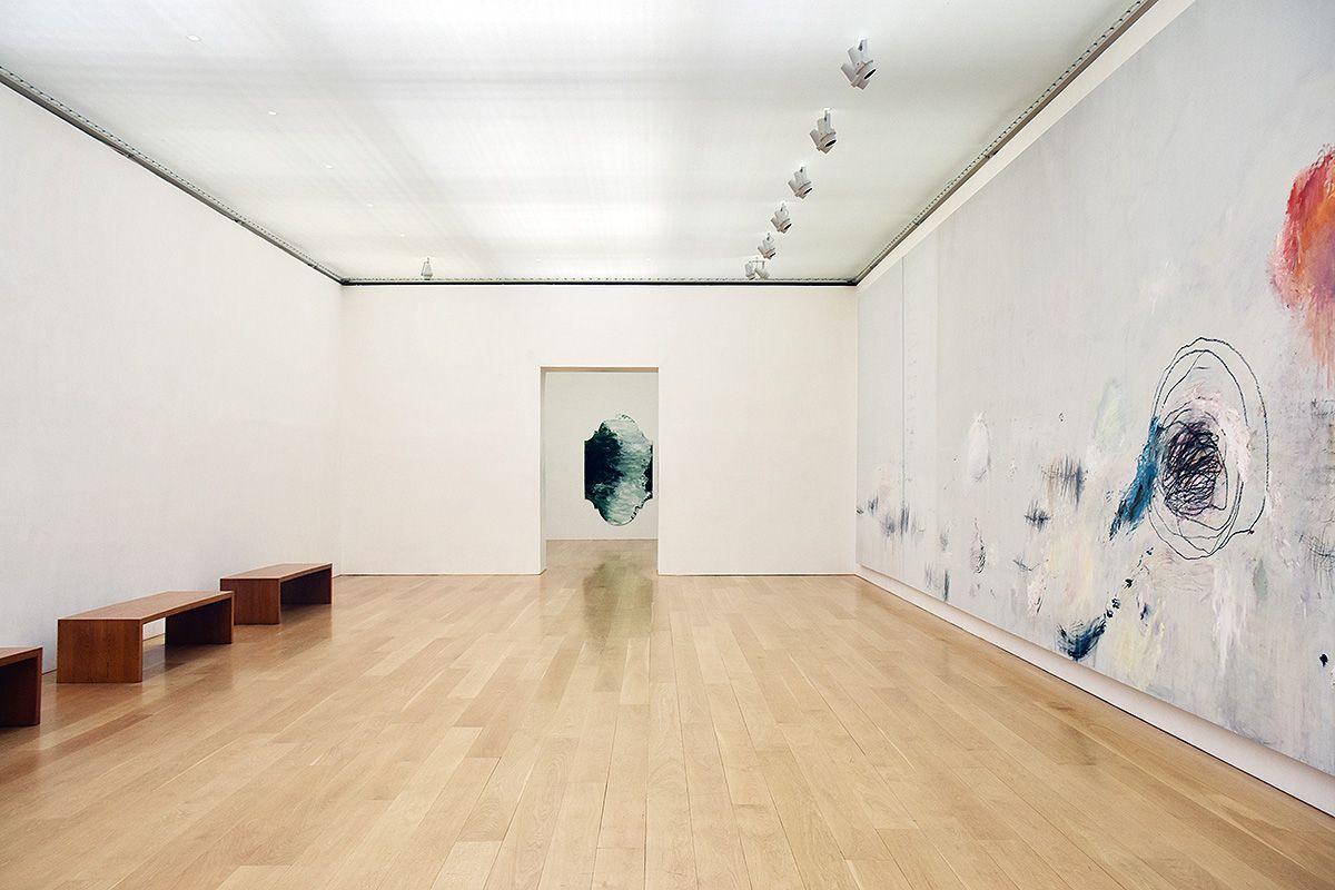On the Grid : Cy Twombly Gallery