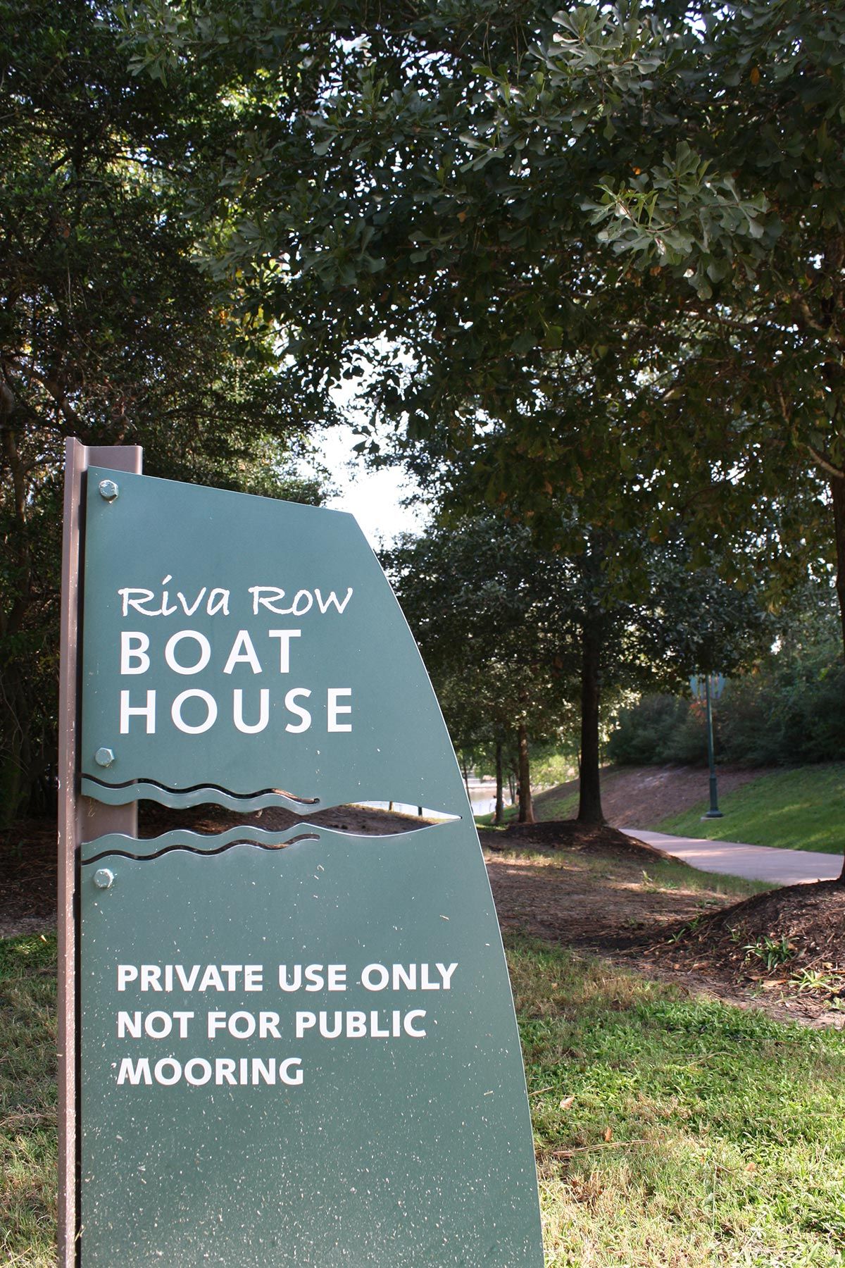 Riva Row Boat House and Riva Row Park