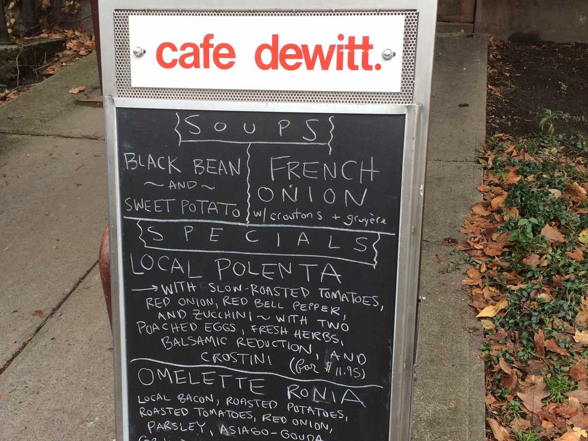 Cafe Dewitt