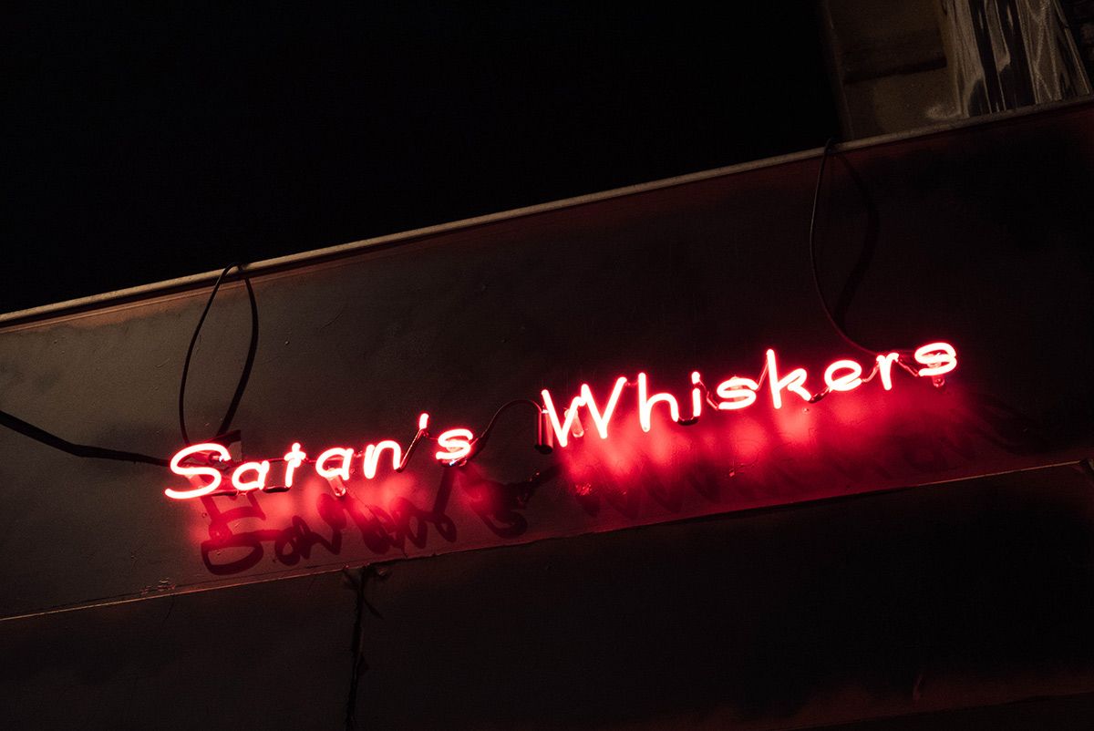 Satan's whiskers