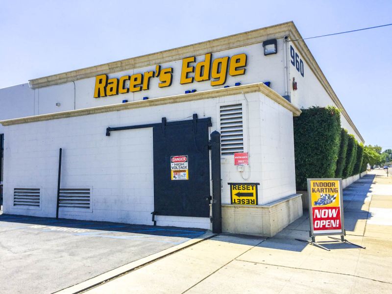 On the Grid Racer's Edge