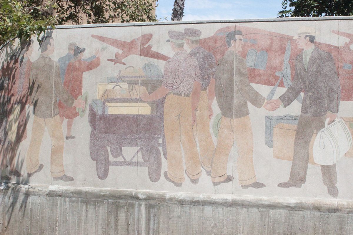 History of Transportation Mural