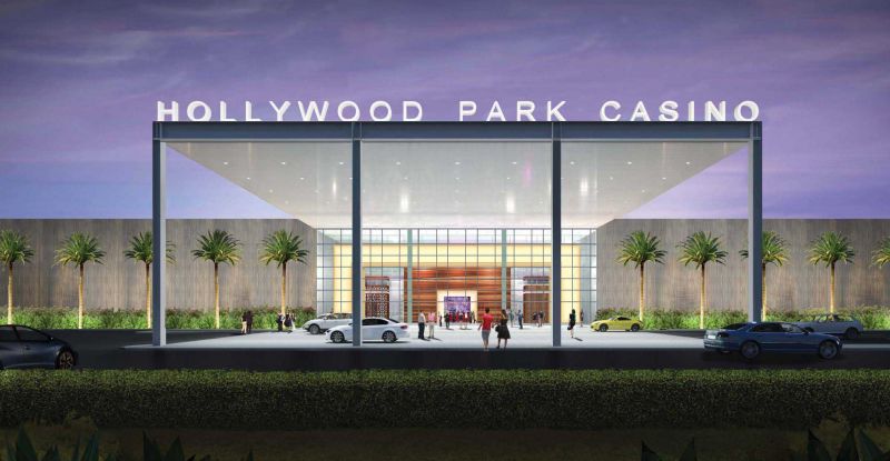 hollywood park casino address
