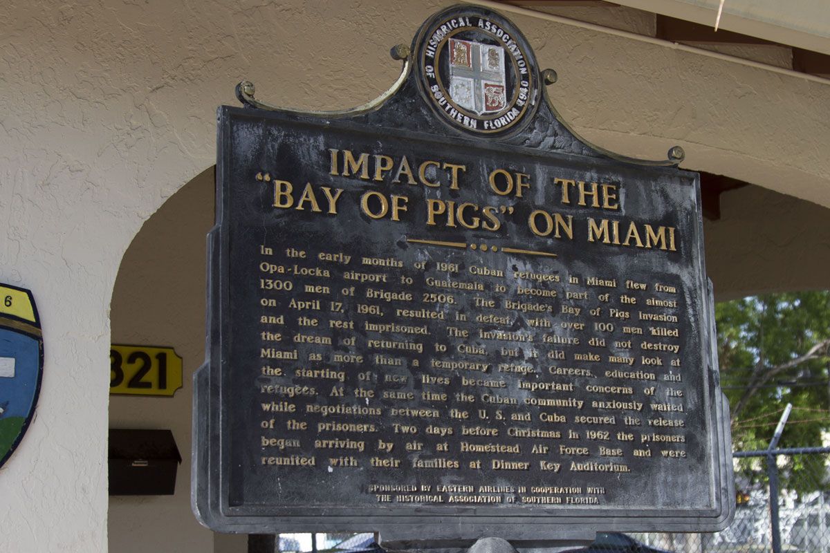 Bay Of Pigs Monument History