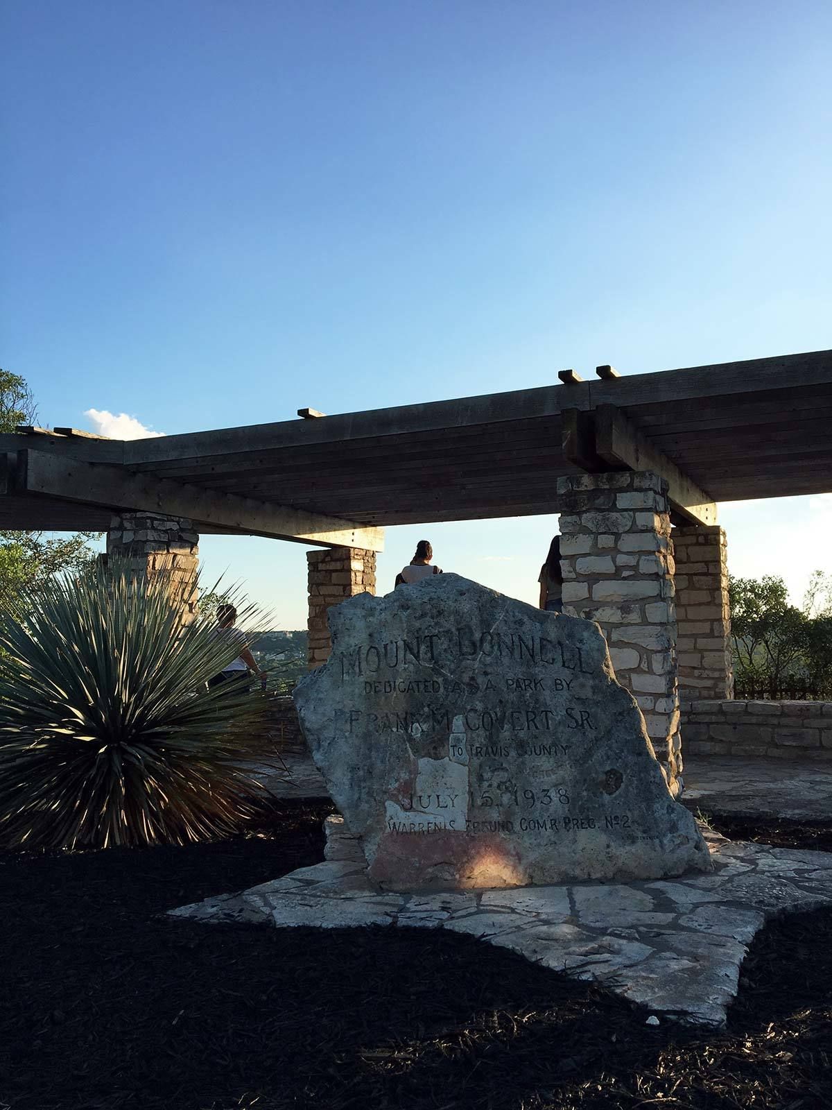 Covert Park at Mount Bonnell