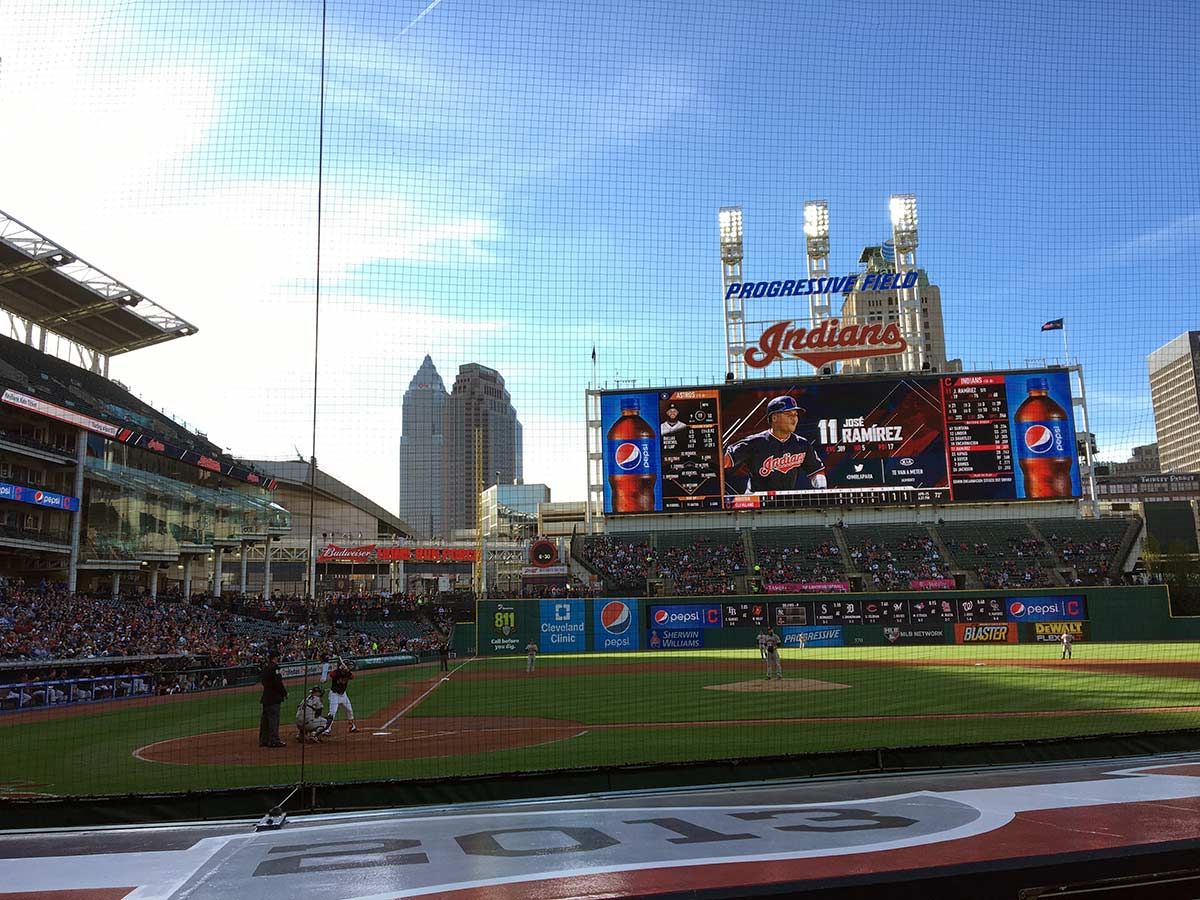 Progressive Field - Ballpark of the Cleveland Indians - The Jake