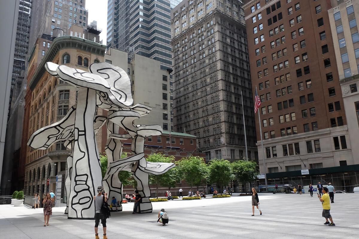 Art Walk: Isamu Noguchi, Jean Dubuffets, Keith Haring