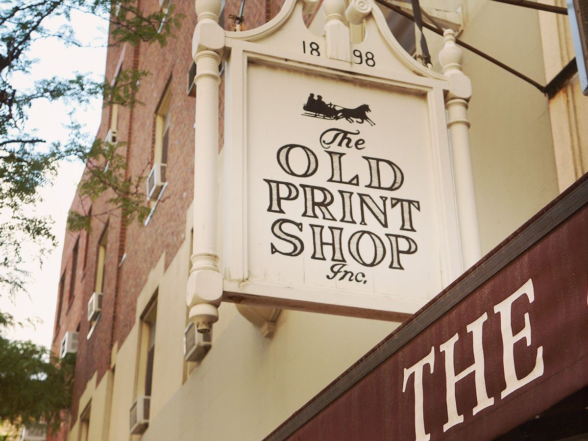 Hæl Rådgiver At håndtere On the Grid : The Old Print Shop