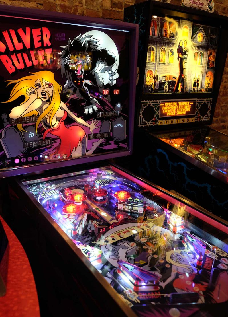 On the Grid Kickback Pinball Cafe