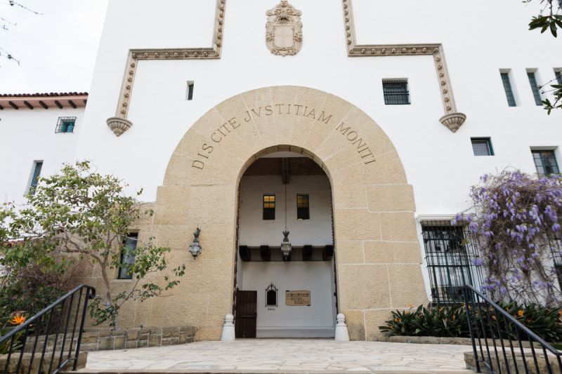 On the Grid : Santa Barbara County Courthouse