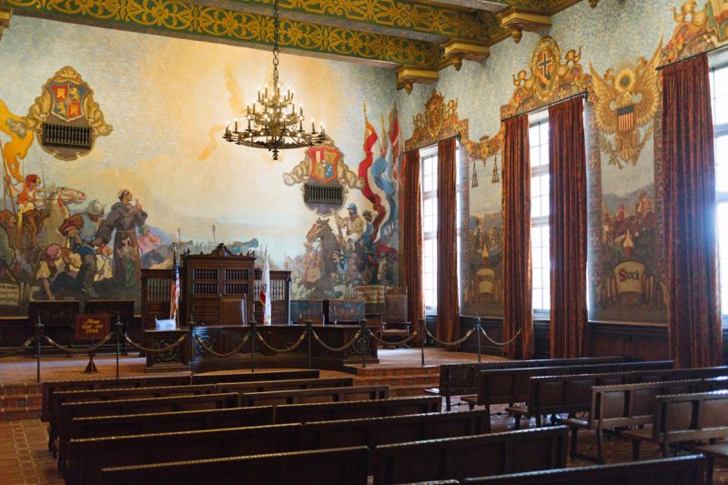 On the Grid : Santa Barbara County Courthouse