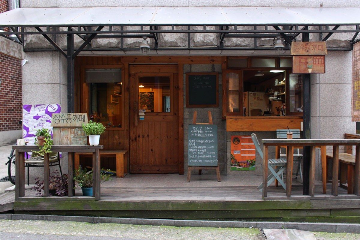 Sangsu-dong cafe